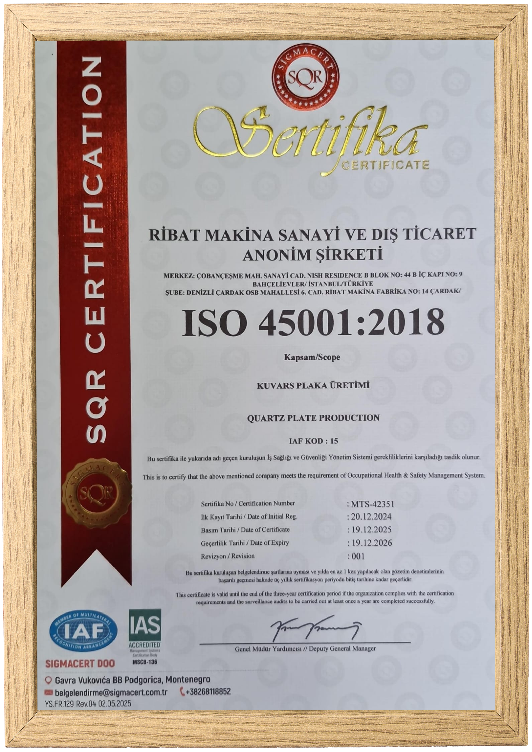 ISO 45001