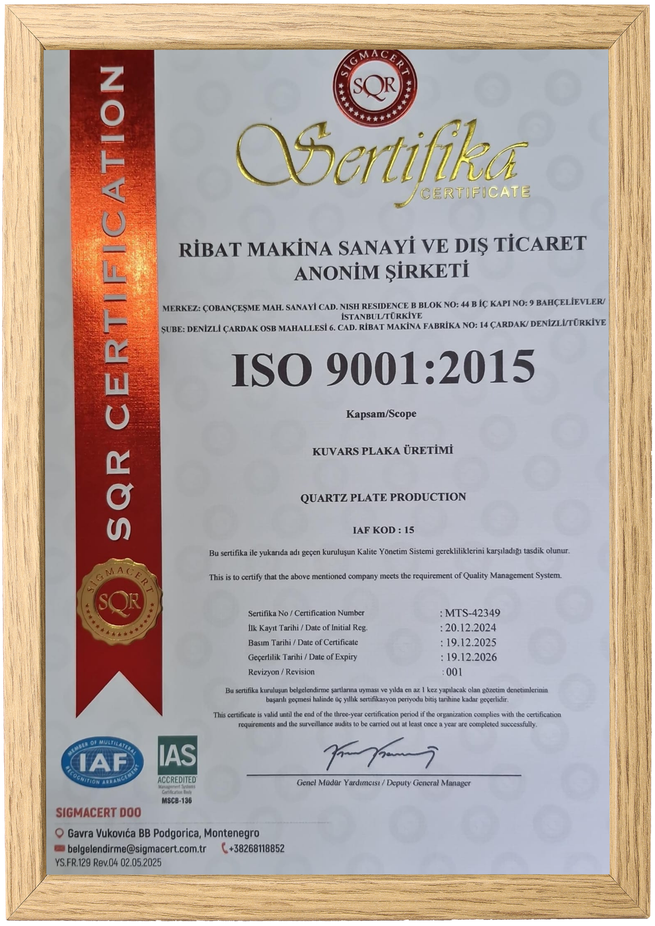 ISO 9001